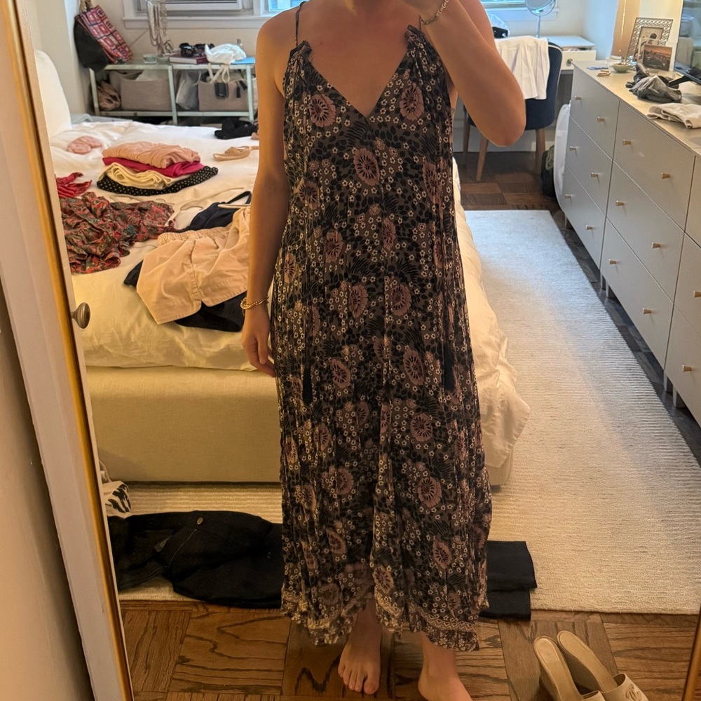 Natalie Martin Sleeveless Maxi Dress